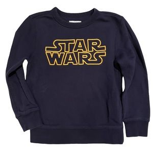Gap StarWars Navy logo Sweatshirt, sz 6-7 (small).